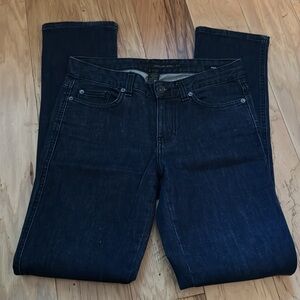 Calvin Klein Pencil dark five pocket jeans sz 27 / 4 mid rise skinny